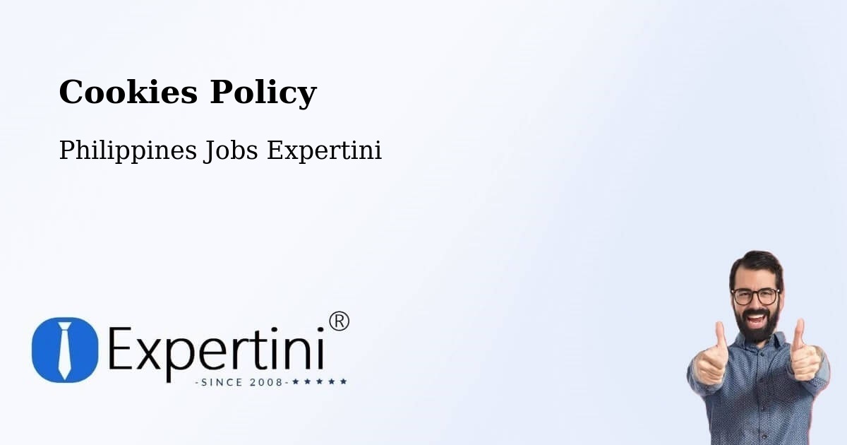 Cookies Policy - Philippines Jobs Expertini
